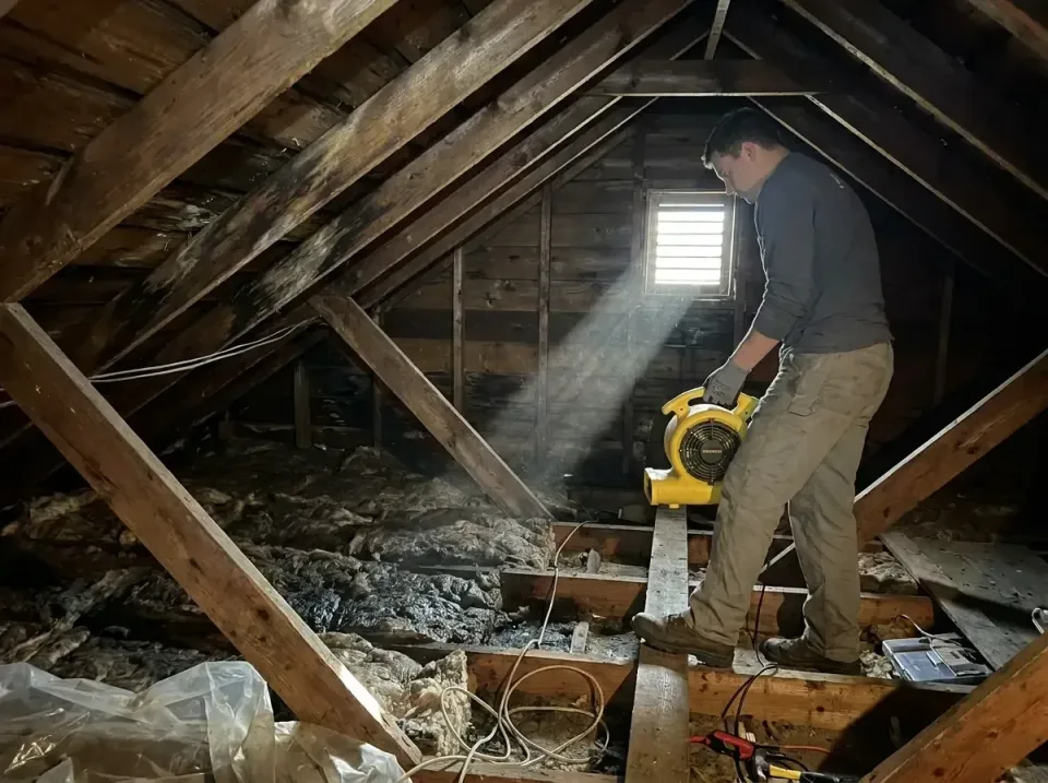 attic-water-damage-drying-proc-007 — frequently asked questions, Emergency Water Extraction & 24/7 Flood Response in Streamw…